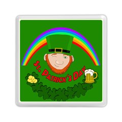 St  Patrick s Day Memory Card Reader (square)  by Valentinaart