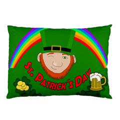 St  Patrick s Day Pillow Case (two Sides) by Valentinaart