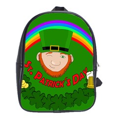 St  Patrick s Day School Bags (xl)  by Valentinaart