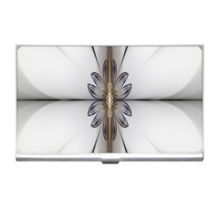 Fractal Fleur Elegance Flower Business Card Holders by Nexatart