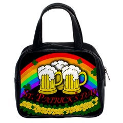 Beer Mugs Classic Handbags (2 Sides) by Valentinaart