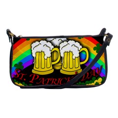 Beer Mugs Shoulder Clutch Bags by Valentinaart