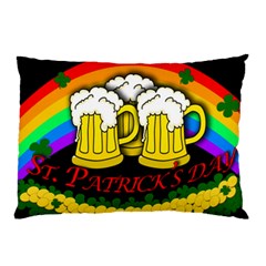 Beer Mugs Pillow Case (two Sides) by Valentinaart