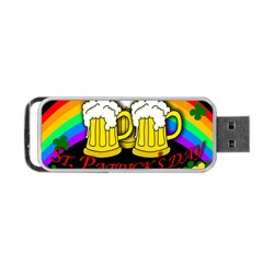 Beer Mugs Portable Usb Flash (one Side) by Valentinaart