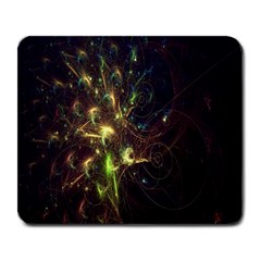 Fractal Flame Light Energy Large Mousepads by Nexatart