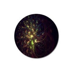 Fractal Flame Light Energy Magnet 3  (round)