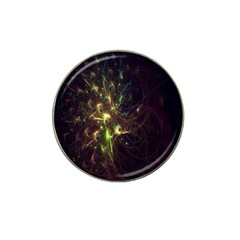 Fractal Flame Light Energy Hat Clip Ball Marker by Nexatart