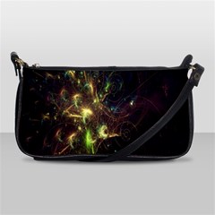 Fractal Flame Light Energy Shoulder Clutch Bags by Nexatart