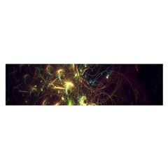 Fractal Flame Light Energy Satin Scarf (oblong) by Nexatart