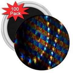 Fractal Digital Art 3  Magnets (100 Pack) by Nexatart