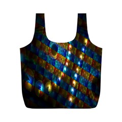 Fractal Digital Art Full Print Recycle Bags (m) 