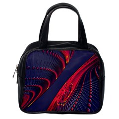 Fractal Fractal Art Digital Art Classic Handbags (one Side)