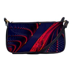 Fractal Fractal Art Digital Art Shoulder Clutch Bags by Nexatart