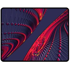 Fractal Fractal Art Digital Art Fleece Blanket (medium) 