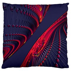 Fractal Fractal Art Digital Art Standard Flano Cushion Case (two Sides) by Nexatart