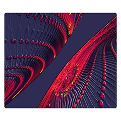 Fractal Fractal Art Digital Art Double Sided Flano Blanket (small) 