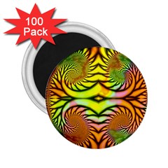 Fractals Ball About Abstract 2 25  Magnets (100 Pack) 