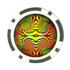 Fractals Ball About Abstract Poker Chip Card Guard (10 Pack) by Nexatart