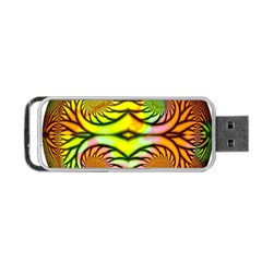 Fractals Ball About Abstract Portable Usb Flash (two Sides) by Nexatart