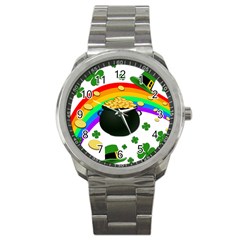 Good Luck Sport Metal Watch by Valentinaart