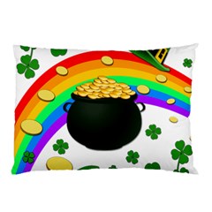 Good Luck Pillow Case by Valentinaart