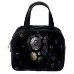 Fractal Sphere Steel 3d Structures Classic Handbags (2 Sides) Back