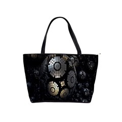 Fractal Sphere Steel 3d Structures Shoulder Handbags