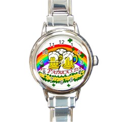 Beer Round Italian Charm Watch by Valentinaart