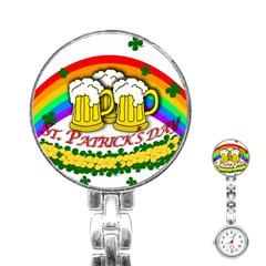 Beer Stainless Steel Nurses Watch by Valentinaart