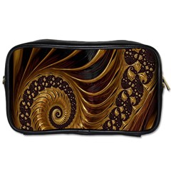 Fractal Spiral Endless Mathematics Toiletries Bags by Nexatart