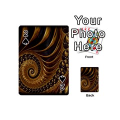 Fractal Spiral Endless Mathematics Playing Cards 54 (mini)  by Nexatart