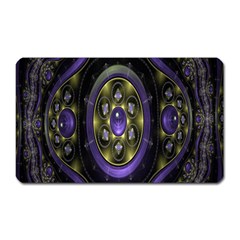 Fractal Sparkling Purple Abstract Magnet (rectangular) by Nexatart