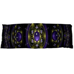 Fractal Sparkling Purple Abstract Body Pillow Case (dakimakura) by Nexatart