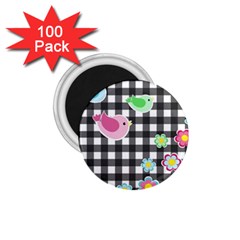 Cute Spring Pattern 1 75  Magnets (100 Pack)  by Valentinaart