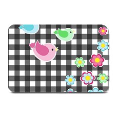 Cute Spring Pattern Plate Mats by Valentinaart