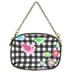 Cute Spring Pattern Chain Purses (two Sides)  by Valentinaart