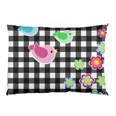 Cute Spring Pattern Pillow Case by Valentinaart