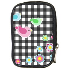 Cute Spring Pattern Compact Camera Cases by Valentinaart