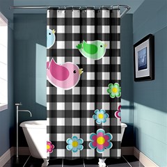 Cute Spring Pattern Shower Curtain 36  X 72  (stall)  by Valentinaart