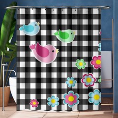 Cute Spring Pattern Shower Curtain 60  X 72  (medium)  by Valentinaart