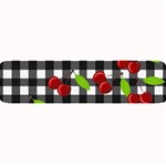 Cherries plaid pattern  Large Bar Mats 32 x8.5  Bar Mat