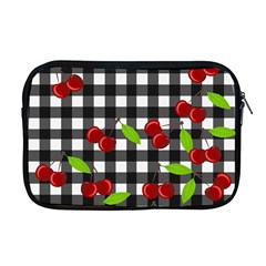 Cherries Plaid Pattern  Apple Macbook Pro 17  Zipper Case