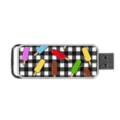 Ice Cream Kingdom  Portable Usb Flash (one Side) by Valentinaart