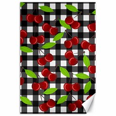 Cherry Kingdom  Canvas 20  X 30   by Valentinaart