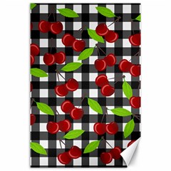 Cherry Kingdom  Canvas 24  X 36  by Valentinaart