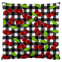 Cherry Kingdom  Large Flano Cushion Case (one Side) by Valentinaart