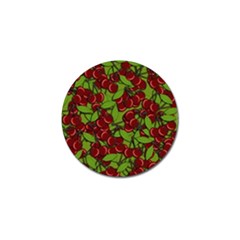 Cherry Jammy Pattern Golf Ball Marker (10 Pack) by Valentinaart