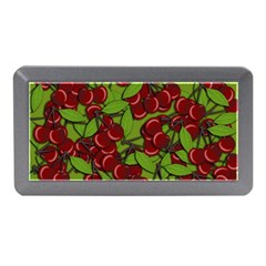 Cherry Jammy Pattern Memory Card Reader (mini) by Valentinaart