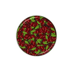 Cherry Pattern Hat Clip Ball Marker (4 Pack) by Valentinaart