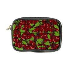 Cherry Pattern Coin Purse by Valentinaart